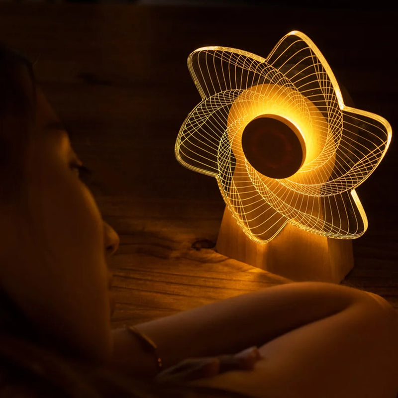 Discover serenity with Harmony Glow Lamp, a unique lighting experience that adds elegance and tranquility to your space