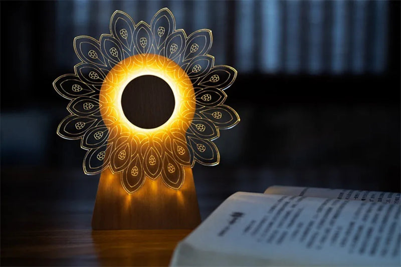 Experience the magic of Harmony Glow Lamp, a unique luminary that bathes your space in a gentle and calming glow, perfect for unwinding and creating a serene atmosphere.